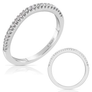 White Gold Wedding Band