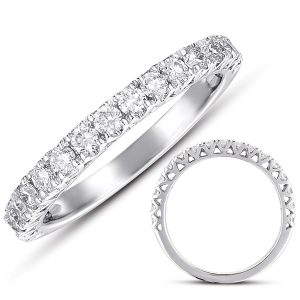White Gold Matching Band