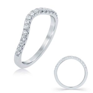 White Gold Matching Band