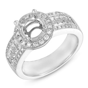 White Gold Engagement Ring