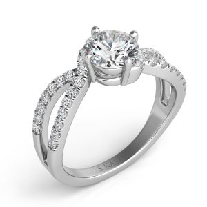 White Gold Engagement Ring
