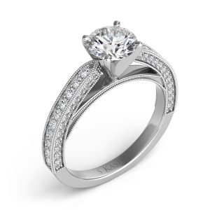 White Gold Engagement Ring