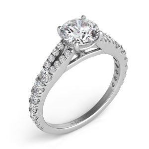 White Gold Engagement Ring