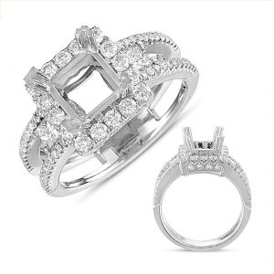 White Gold Engagement Ring