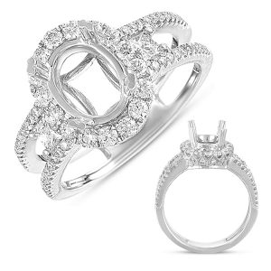 White Gold Engagement Ring