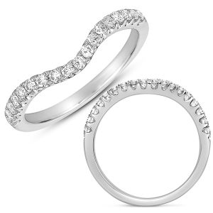 White Gold Matching Band