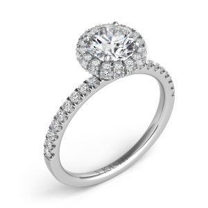 White Gold Engagement Ring