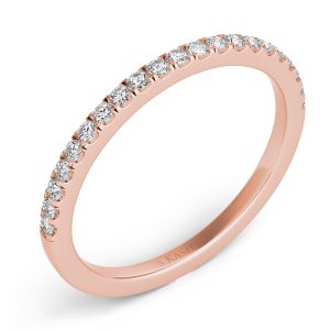 Rose Gold Diamond Band