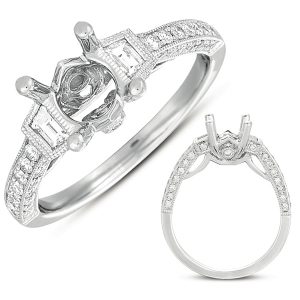 White Gold Engagement Ring