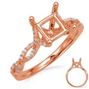 Rose Gold Engagement Ring
