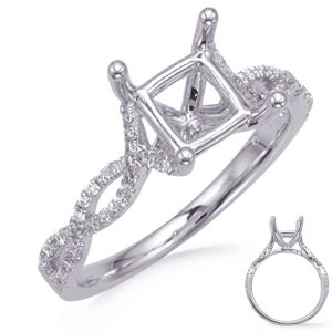 White Gold Engagement Ring