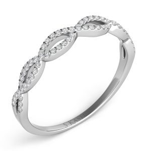 White Gold Matching Band