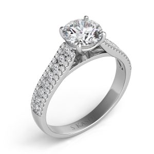 White Gold Engagement Ring