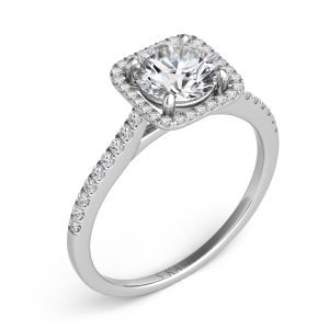 White Gold Engagement Ring