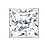 1.33 Carat Princess diamond