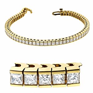 Princess Cut Bracelet