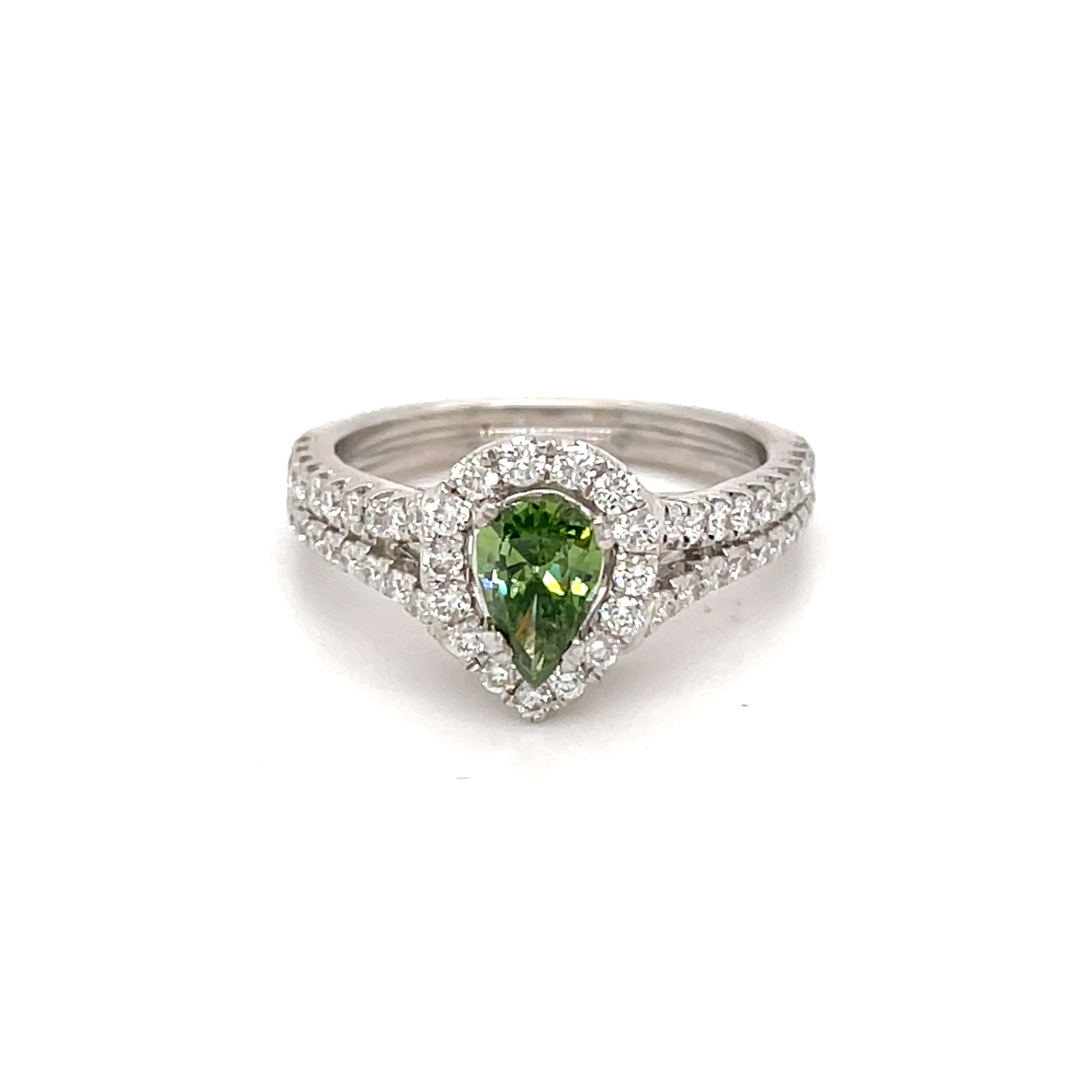 Alexandrite & Diamond Ring