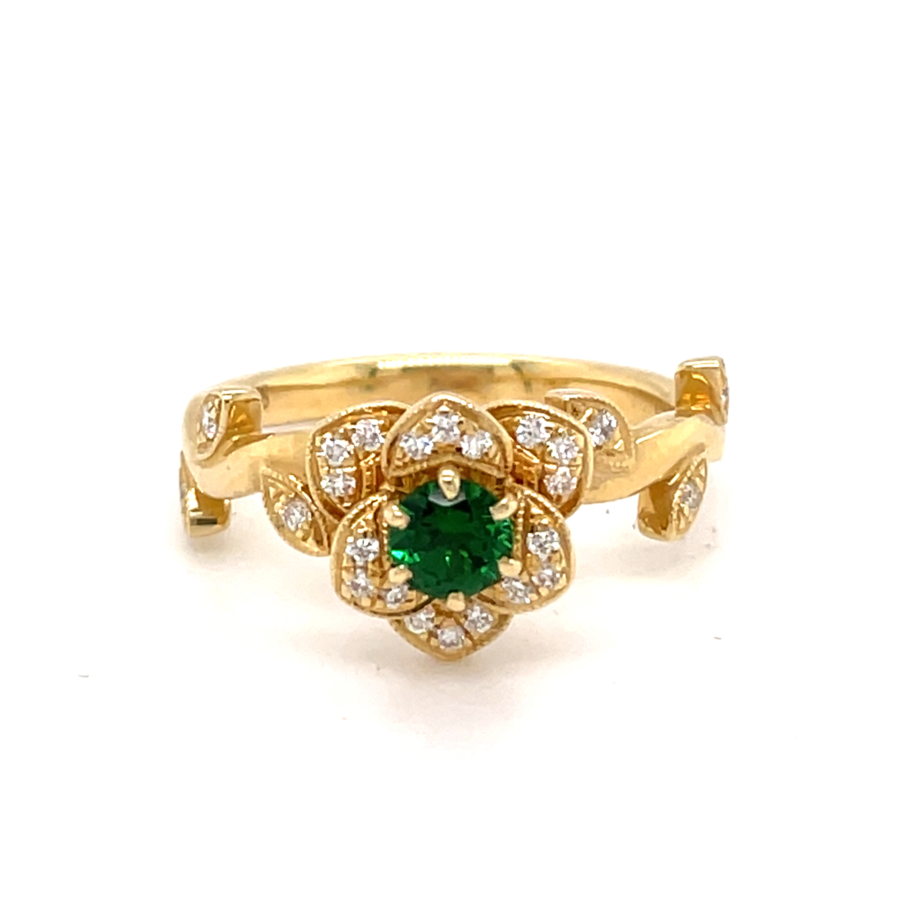 Tsavorite Ring
