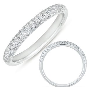 Platinum Pave Band