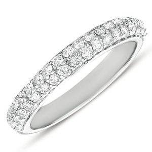 White Gold Matching Band