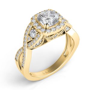 Yellow Gold Semi Mounting