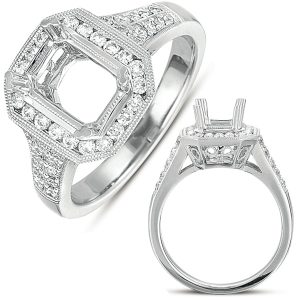White Gold Engagement Ring