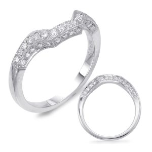 White Gold Wedding Band White Gold Wedding Band