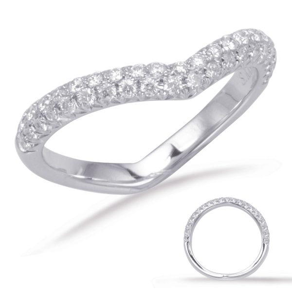 White Gold Matching Band