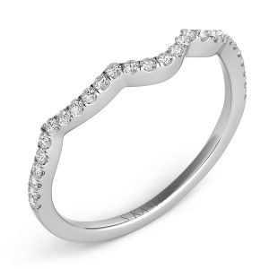 White Gold Matching Band