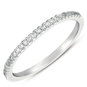 White Gold Matching Band White Gold Matching Band