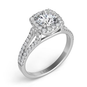 Palladium Engagement Ring