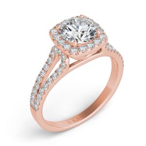 Rose Gold Engagement Ring