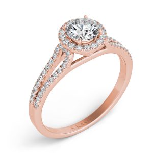 Rose Gold Engagement Ring