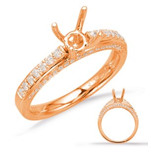 Rose Gold Engagement Ring Rose Gold Engagement Ring