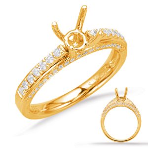 Yellow Gold Engagement Ring