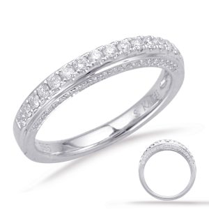 White Gold Matching Band White Gold Matching Band