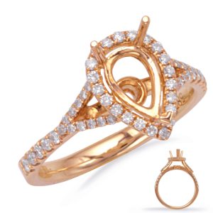 Rose Gold Engagement Ring