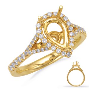 Yellow Gold Engagement Ring