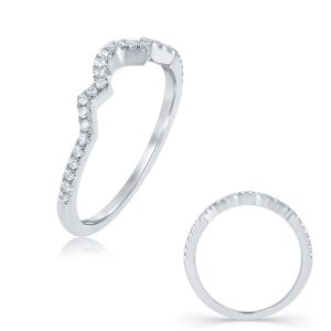 White Gold Wedding Band White Gold Wedding Band