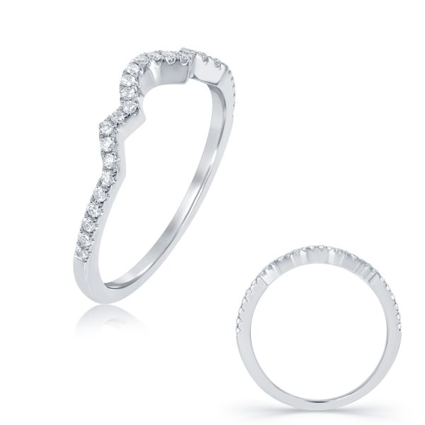 White Gold Wedding Band