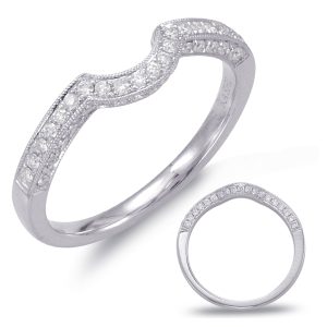 White Gold Wedding Band White Gold Wedding Band