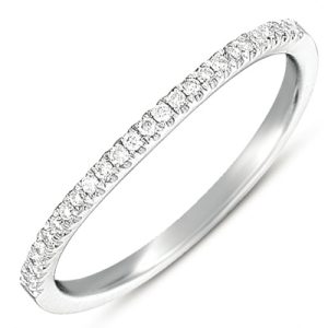 White Gold Wedding Band White Gold Wedding Band