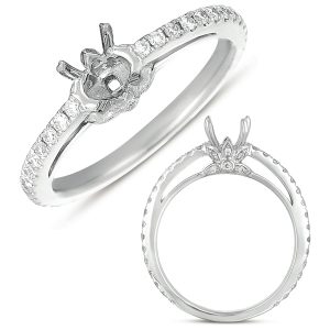 White Gold Engagement Ring