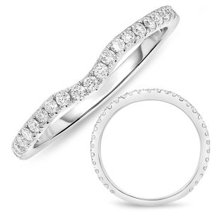 White Gold Wedding Band White Gold Wedding Band
