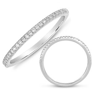 White Gold Wedding Band White Gold Wedding Band