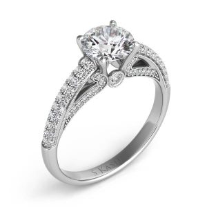White Gold Engagement Ring