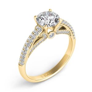 Yellow Gold Engagement Ring Yellow Gold Engagement Ring