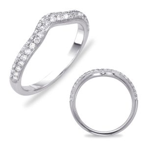 White Gold Wedding Band White Gold Wedding Band