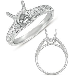 White Gold Engagement Ring