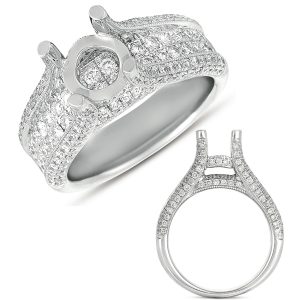 White Gold Engagement Ring